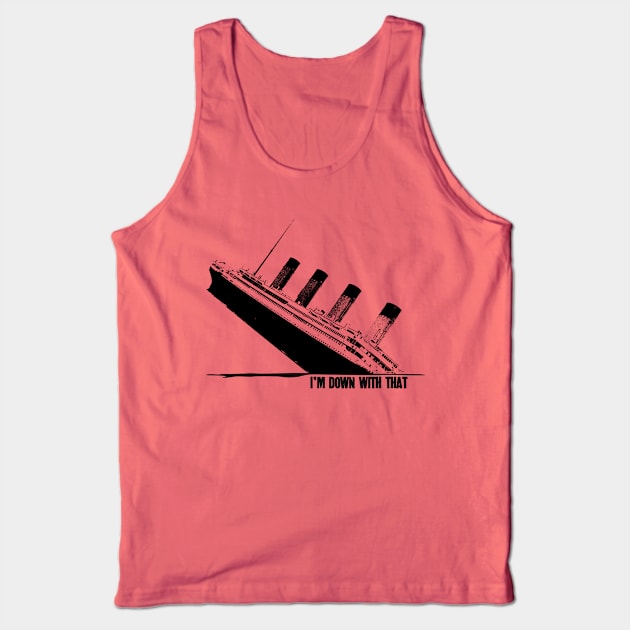 Im Down With That Tank Top by MindsparkCreative